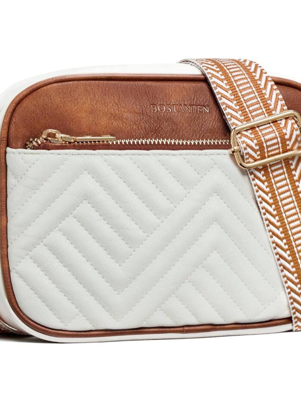 Quilted Small Crossbody Bag for Women Vegan Leather Purses